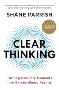 Clear thinking book cover