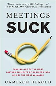 Meetings suck book cover